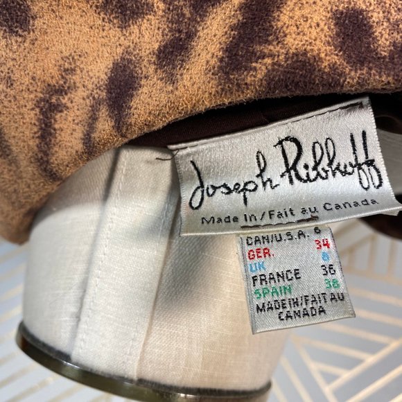 Joseph Ribkoff Leopard Print Blazer - Picture 8 of 8